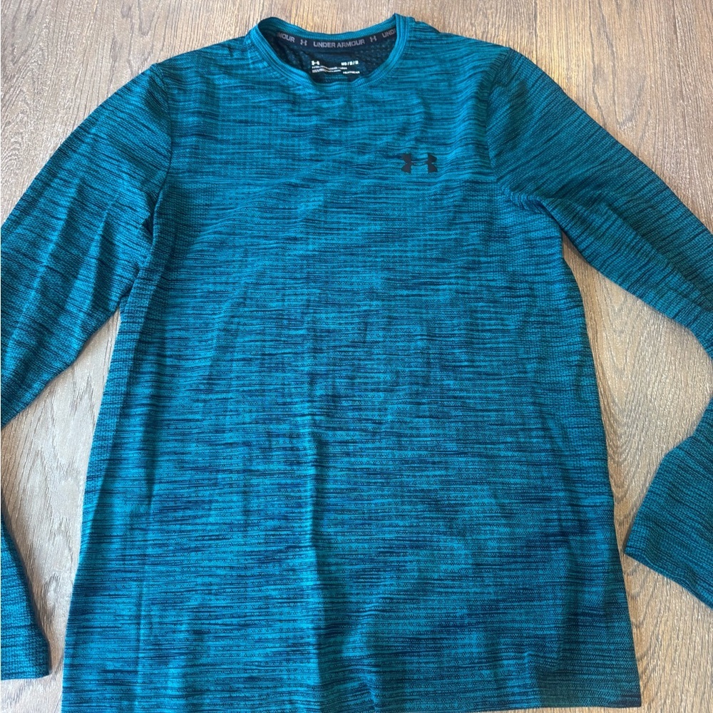 Under Armour Blue Long Sleeve Tee